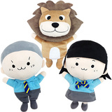 男の子/女の子/ライオンイメージ画像