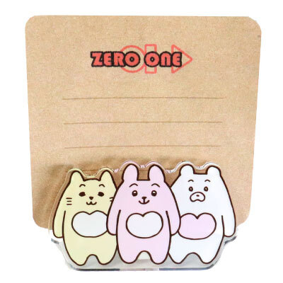 アクリルメモクリップ