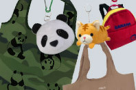 ぬいぐるみエコバッグイメージ画像