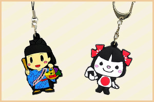 ラバーキーホルダー（2D）イメージ画像