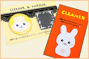 携帯クリーナー＆ミラーイメージ画像