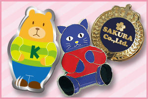 ピンバッジイメージ画像