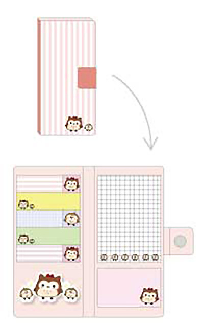 8P スマホカバーふせん