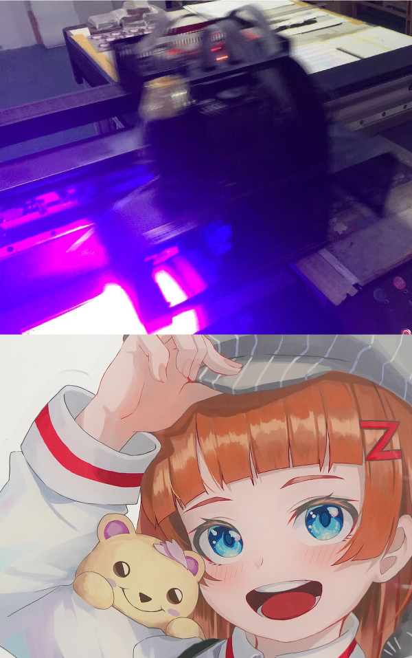 UVインクジェット印刷 イメージ