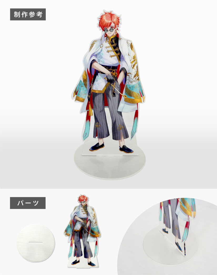 特大アクリルスタンド 制作参考 パーツ