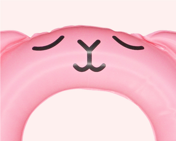 エアーカチューシャ　プリント面