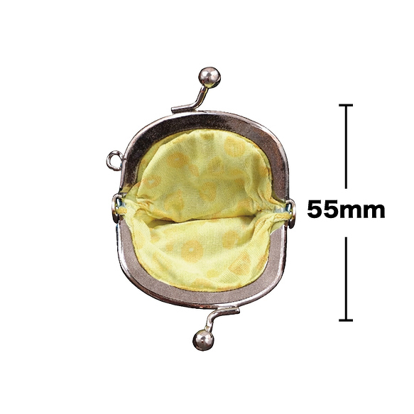 がま口タイプ　開口時55mm