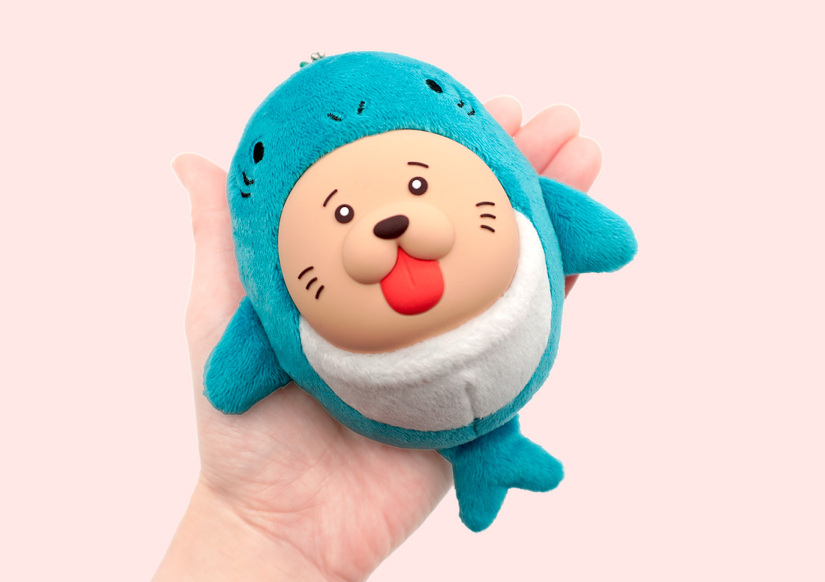 ぷにぷにシリコン顔ぬいぐるみ　手持ち