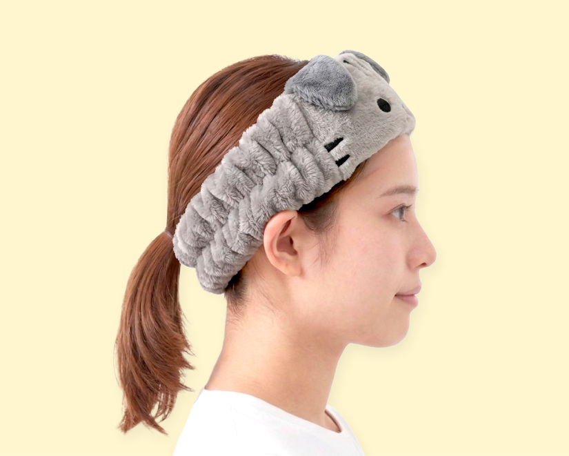 一体型ヘアバンド 2　側面
