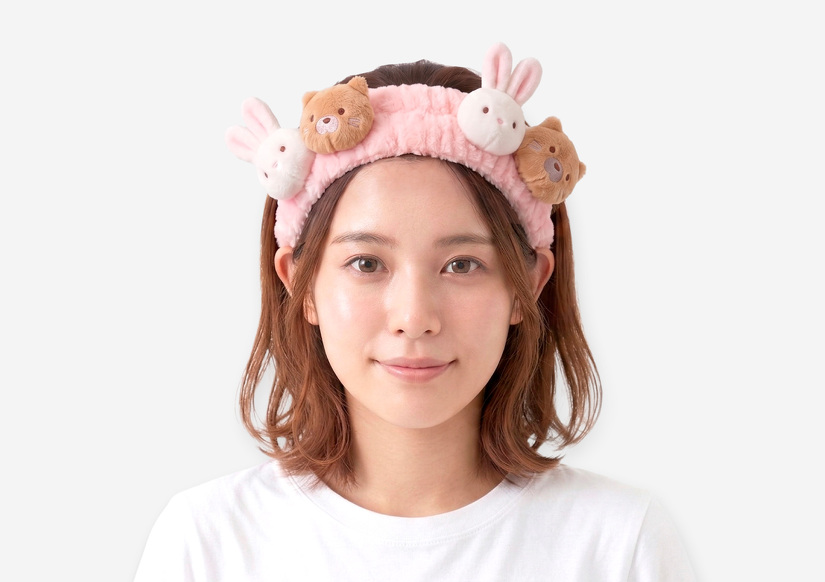 マスコット付きヘアバンド