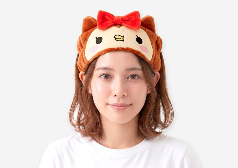 一体型ヘアバンド