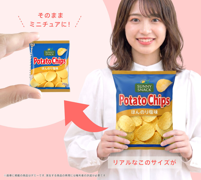 そのままミニチュアに！