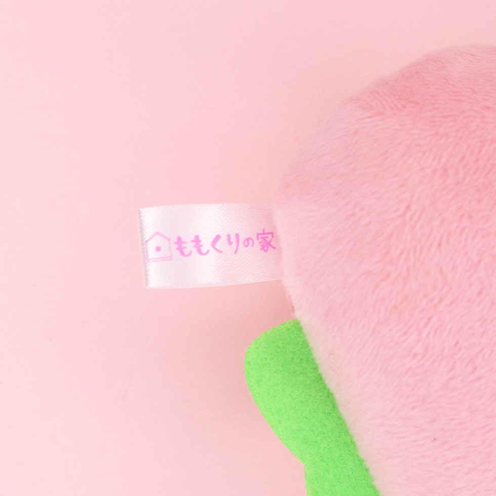 ももちゃん　ネームタグ　裏面