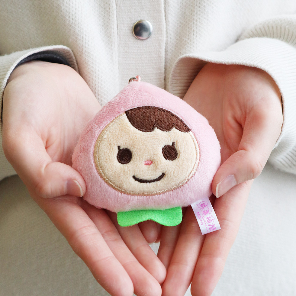 ももちゃん 〜 8cmミニぬいぐるみ | ぬいぐるみストラップ