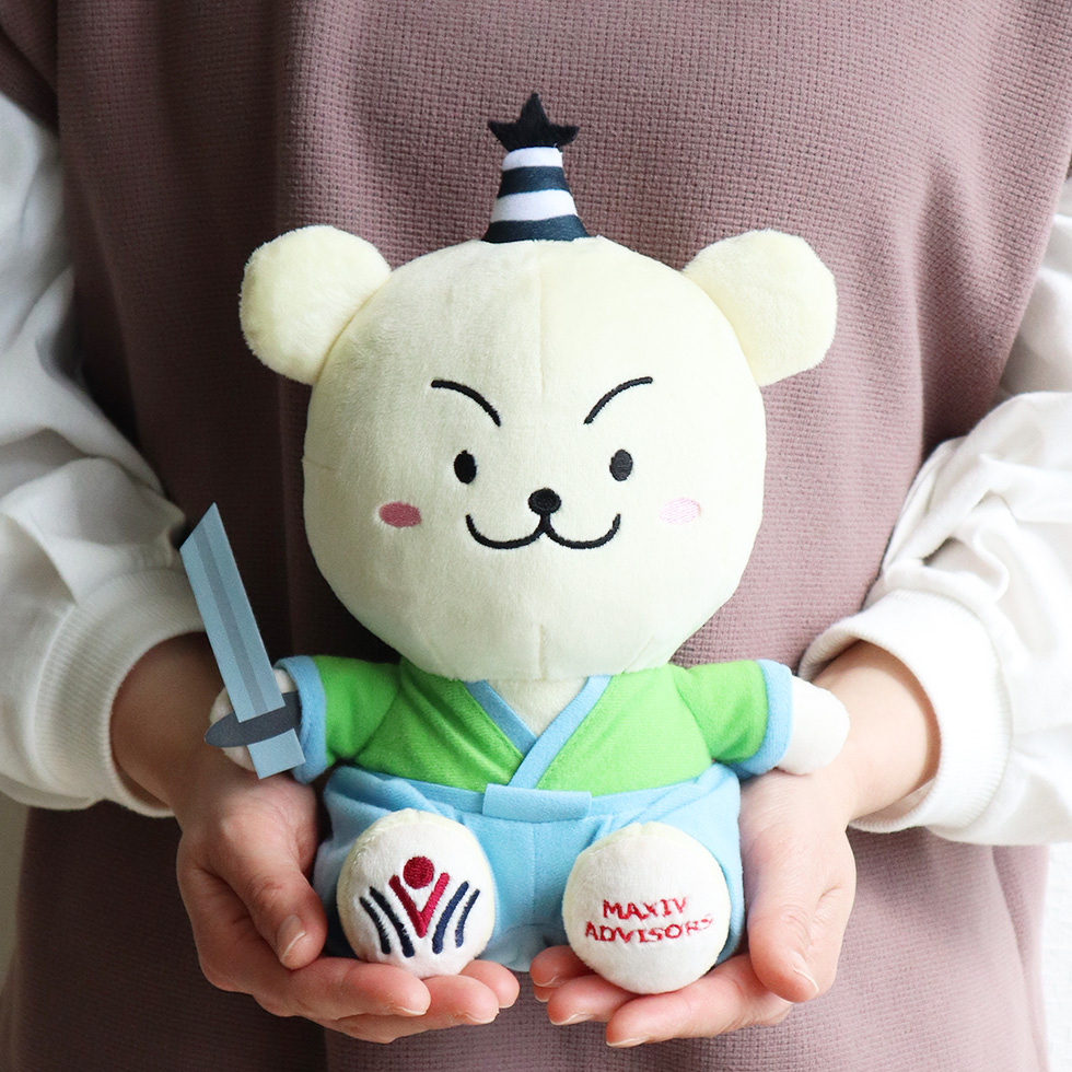 ぶしくま君　抱っこ