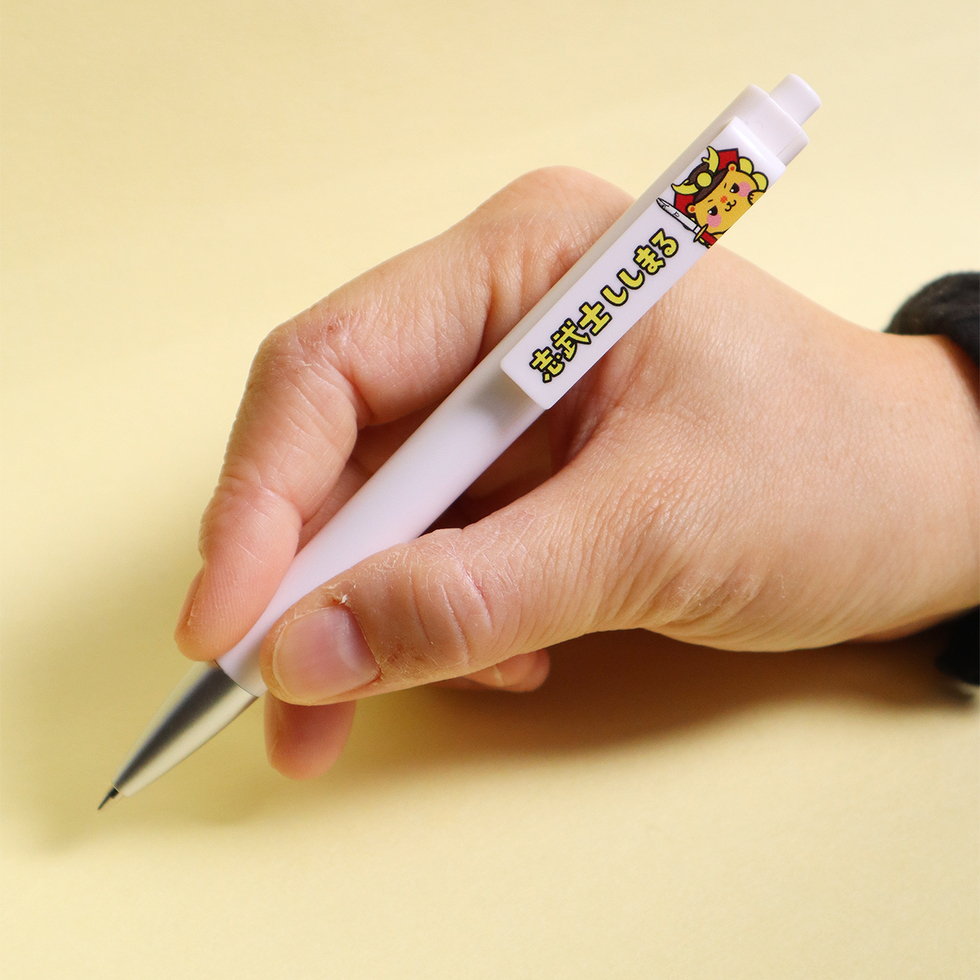 ボールペン　使用例