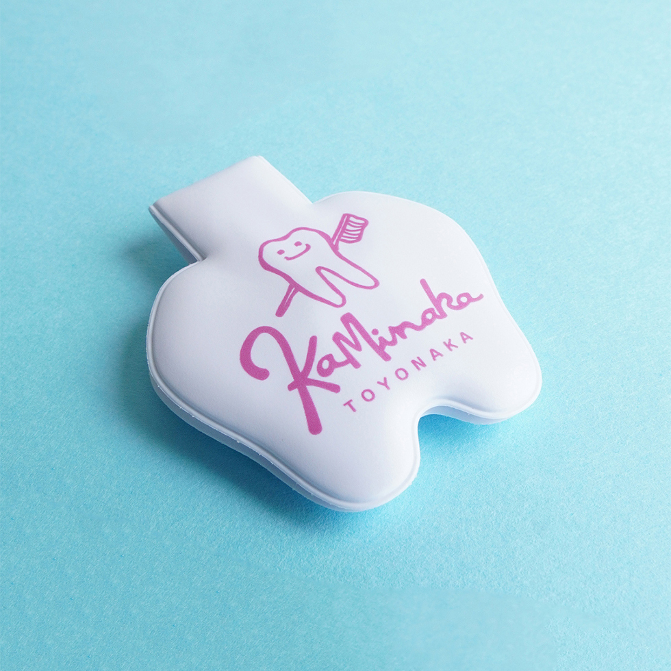 マグネットクリップ　斜め置き