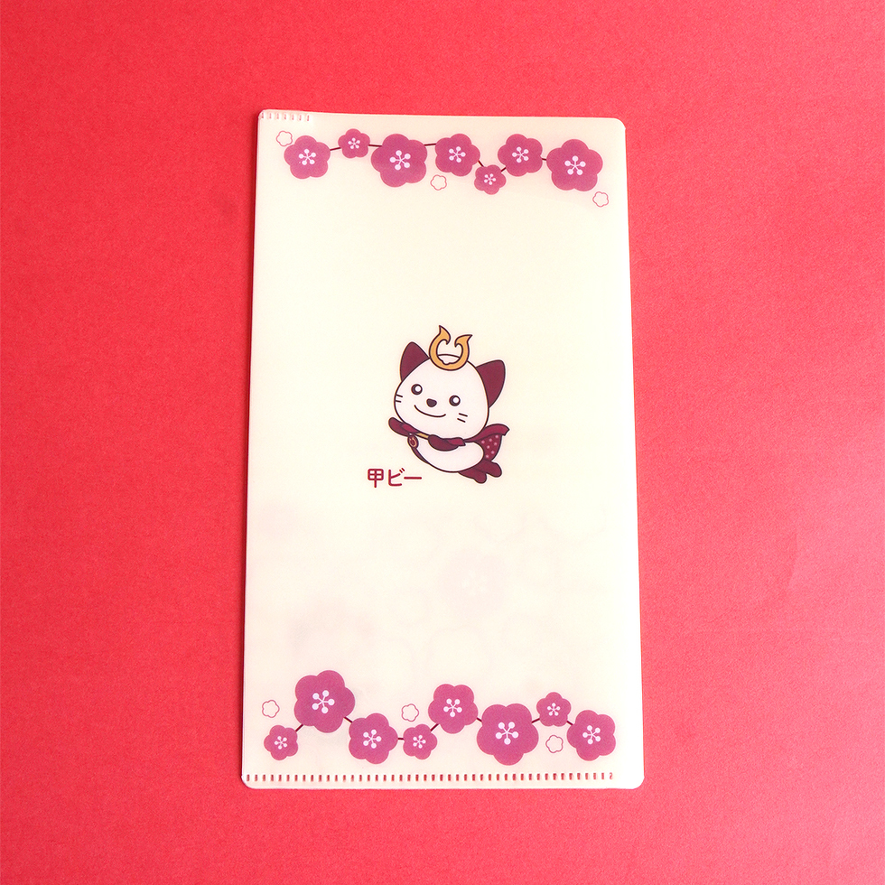 クリアファイル 正面