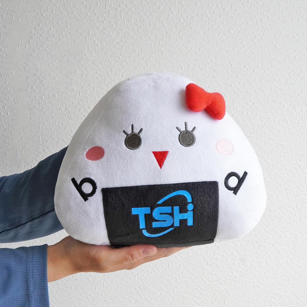 おにぎり氏 手の上