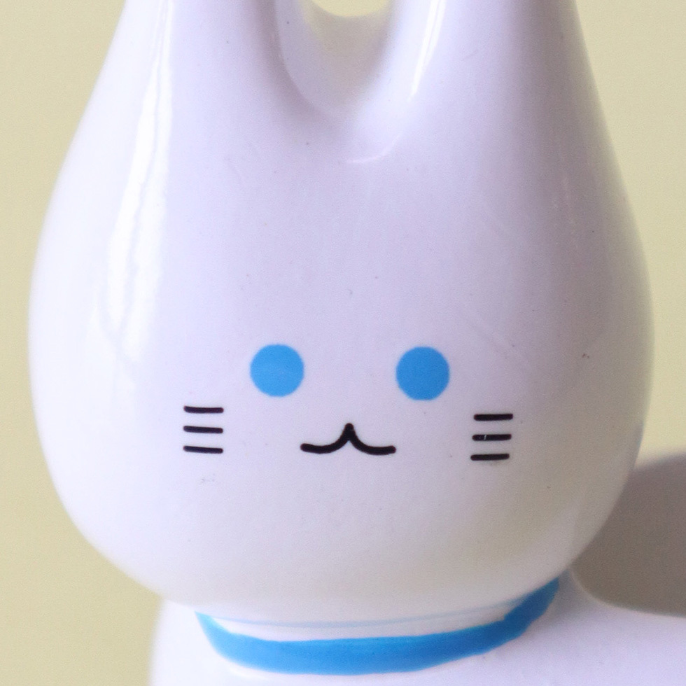 きれいなはにゃんこ　顔