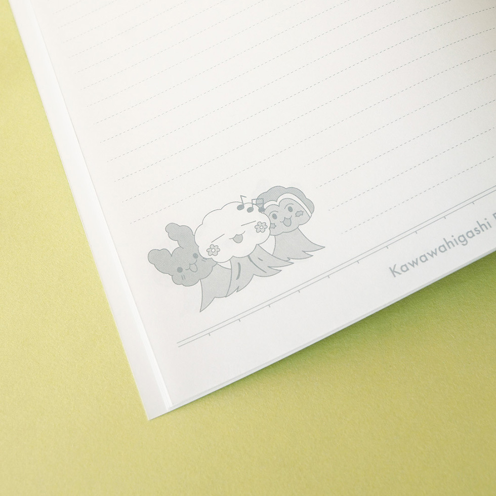 ノート　中面イラスト