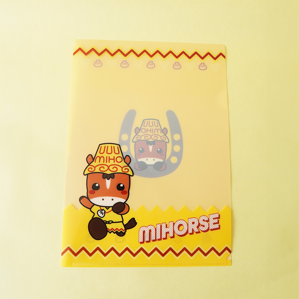 A4クリアファイル　正面