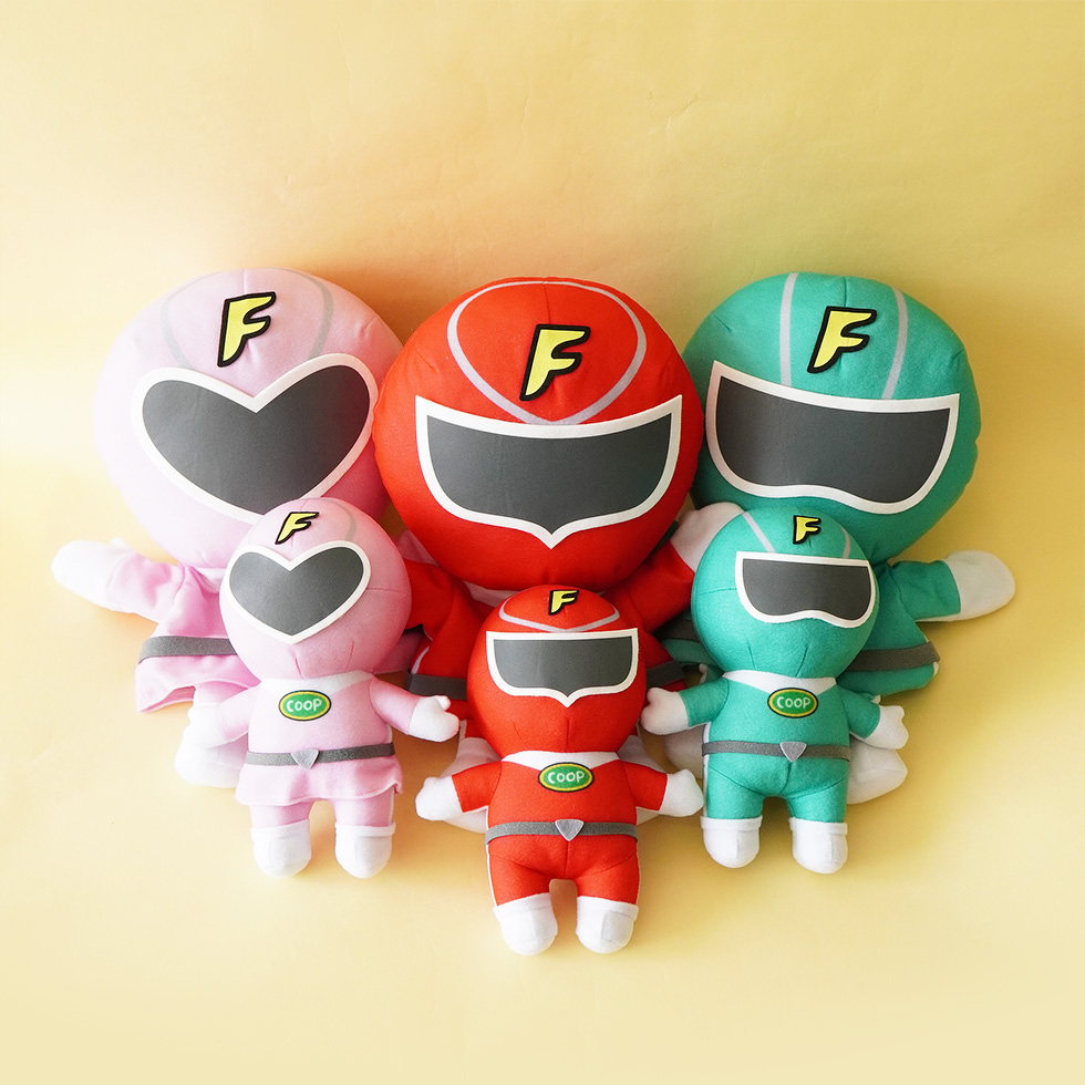 ぬいぐるみとパペット　各三種