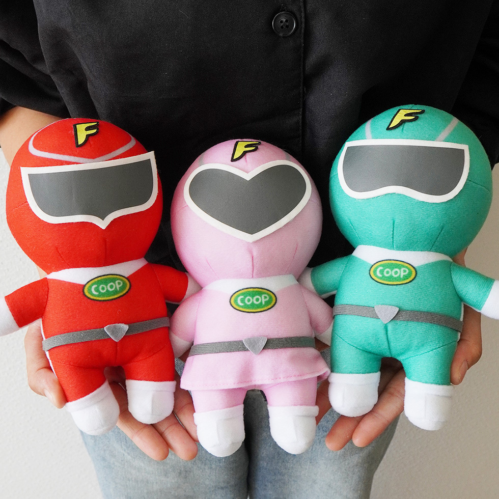 ぬいぐるみ３体