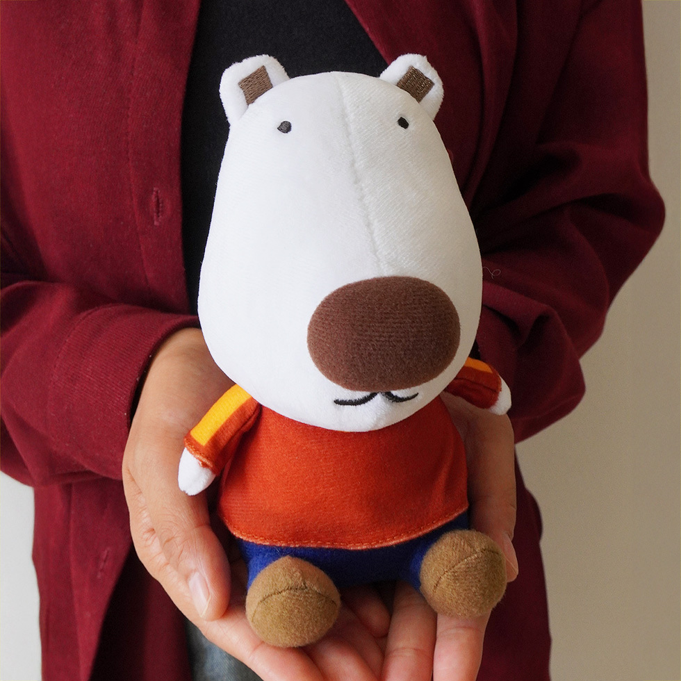 パンくん　身体の前