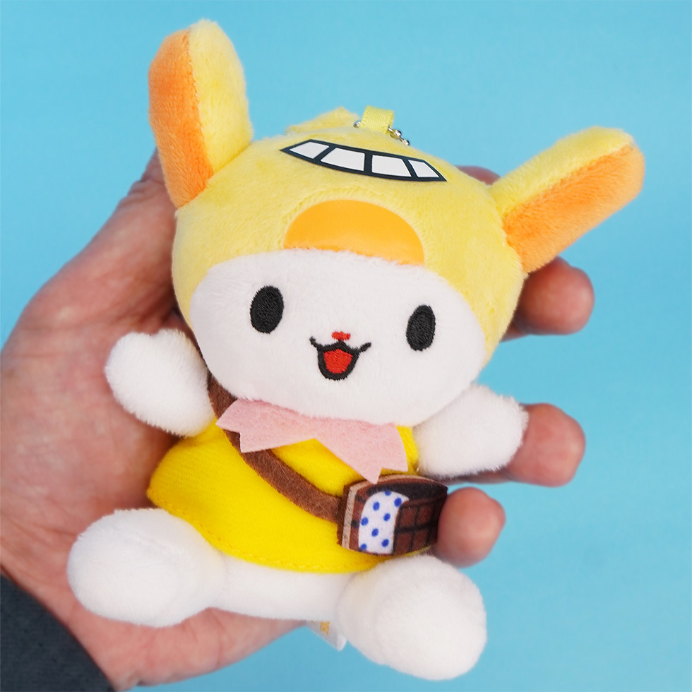 はねぴょん　手の上