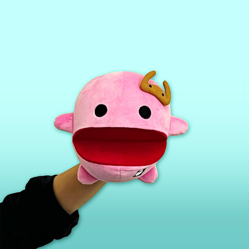 ピンクやつまる君　正面