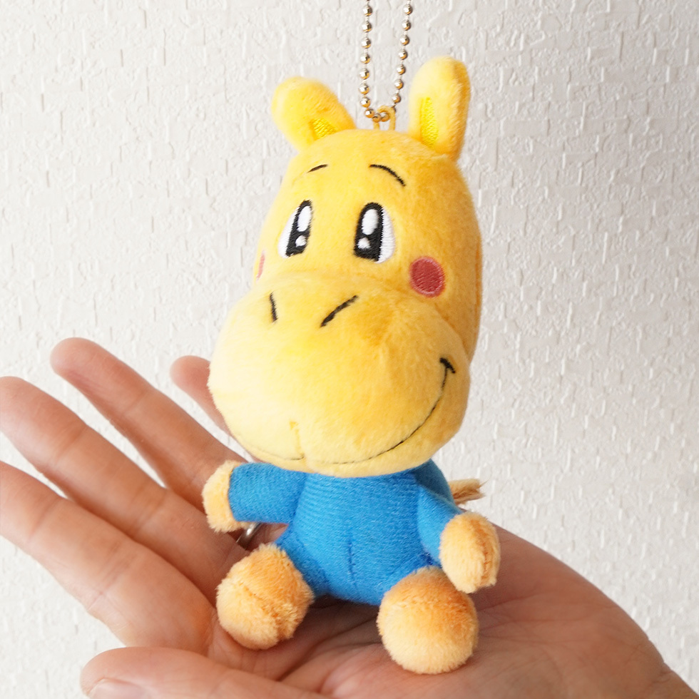 らくだよん 片手の上