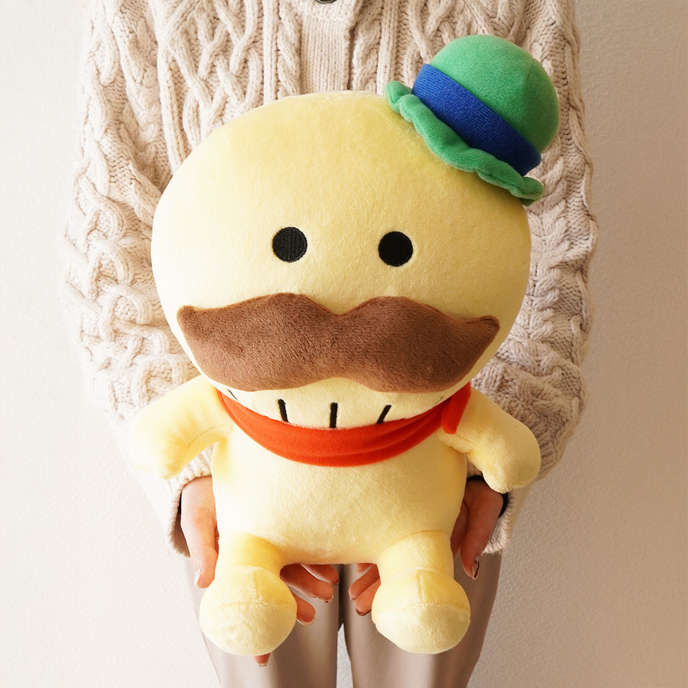 つげさん　身体の前