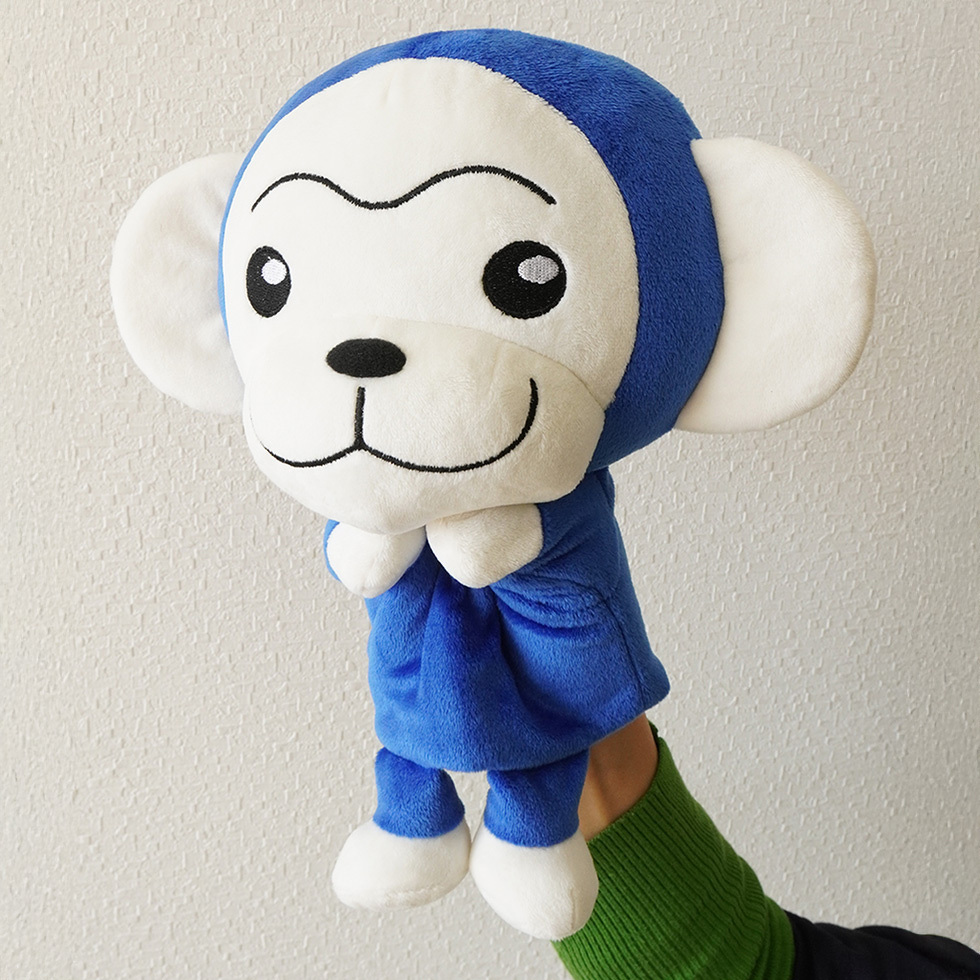 パペット使用時 両手閉じるコンサルくん