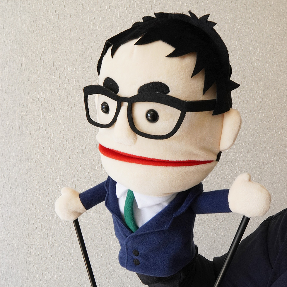 口を閉じているところ