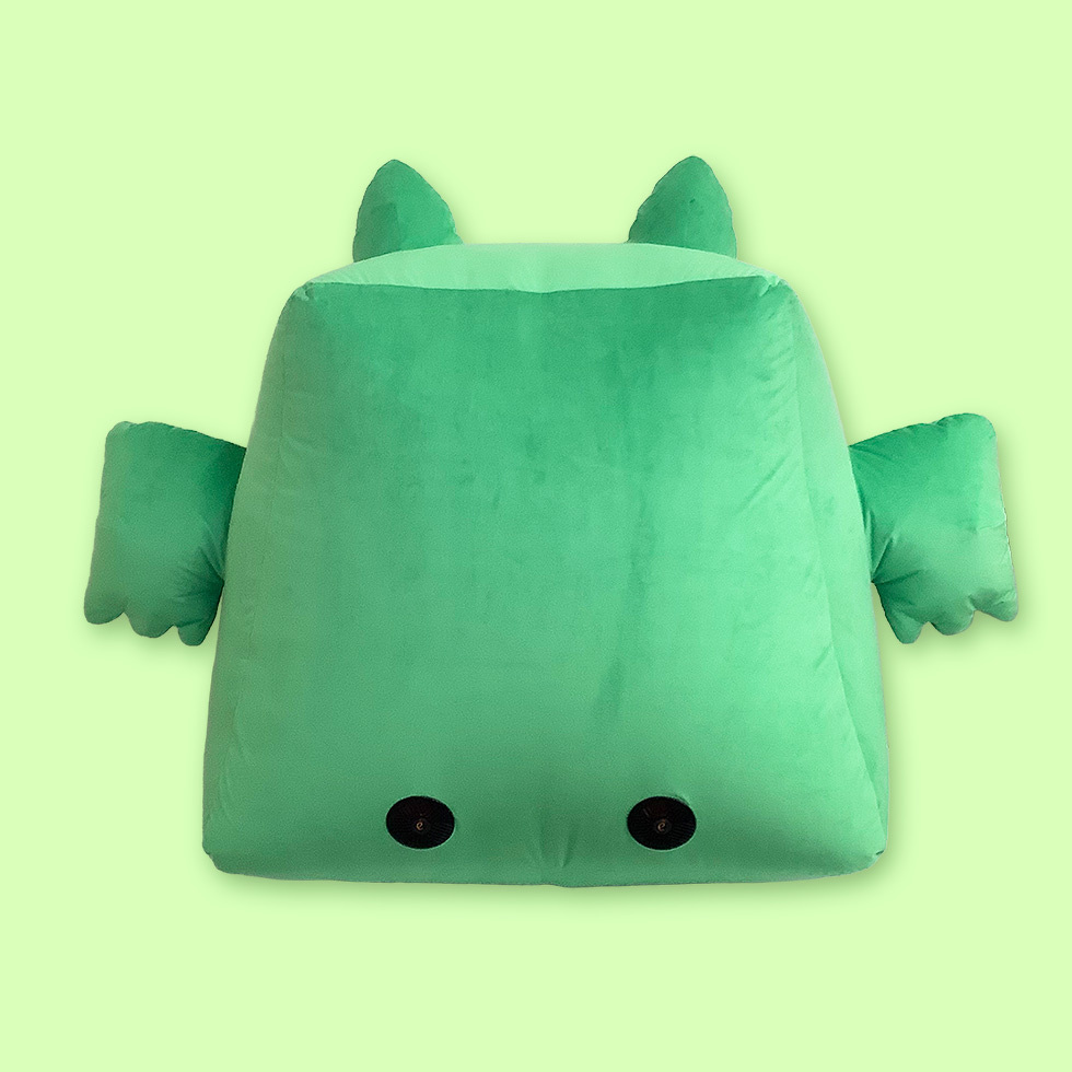 ほーほーくん 背面