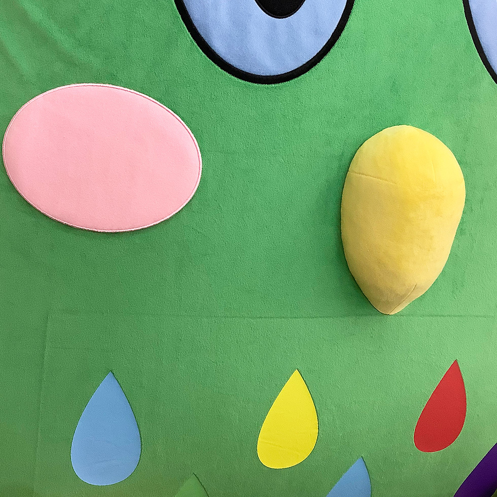 ほーほーくん　アップリケ