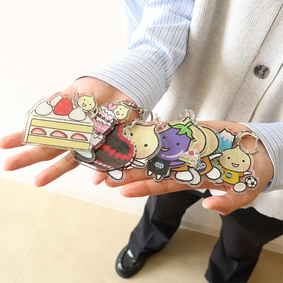 アクリルキーホルダー　手のひら