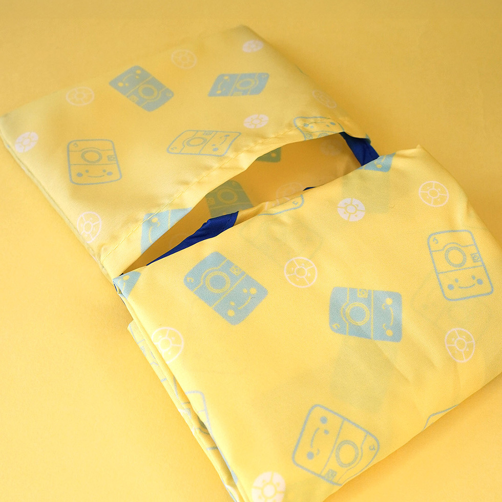 いちえもん　折りたたみ途中