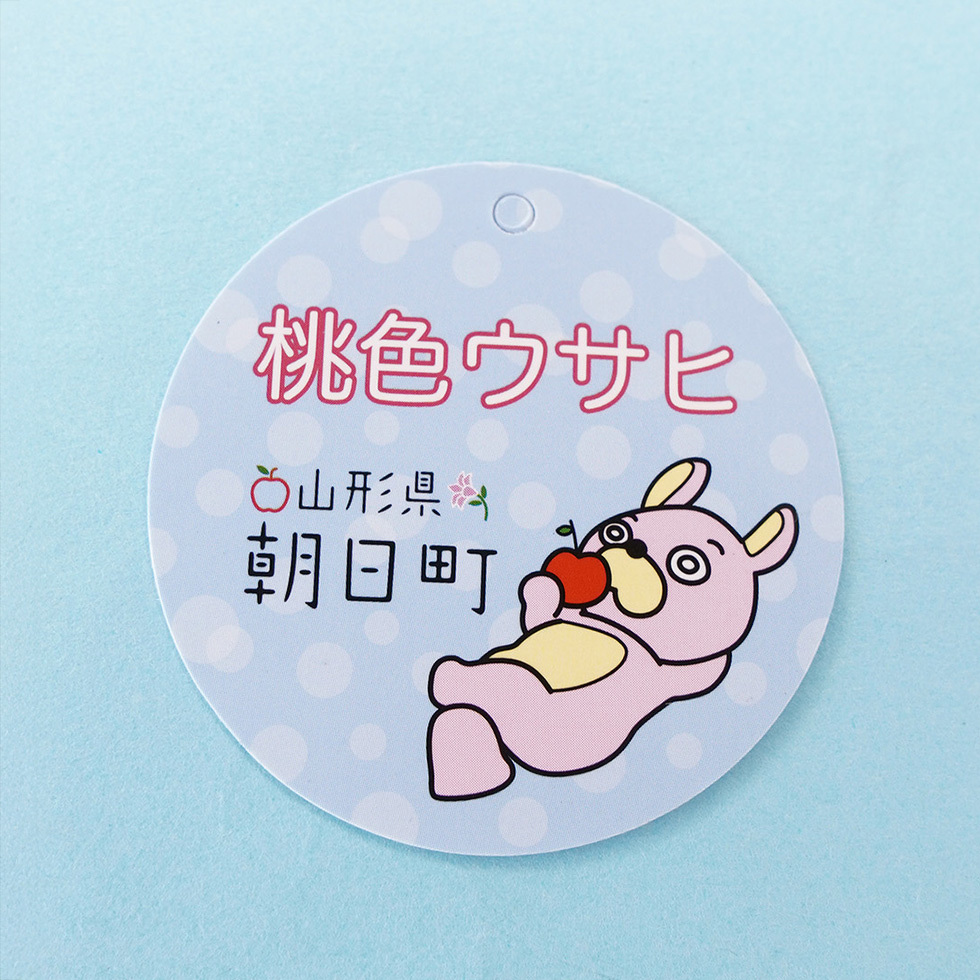 桃色ウサヒ 台紙 表紙