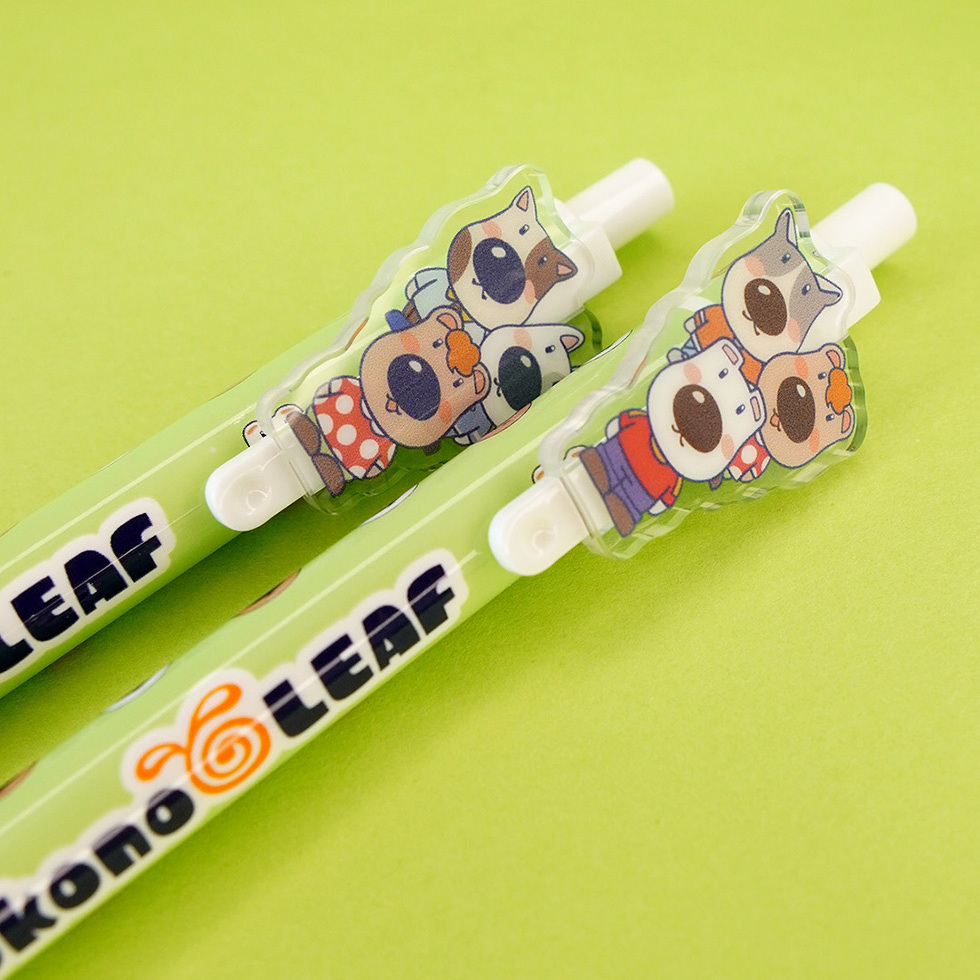 パンくん ボールペン アクリルアップ
