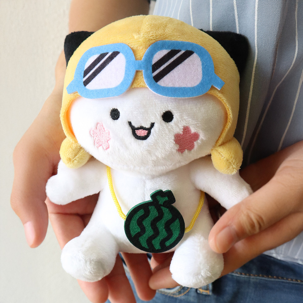 あみっぺ 両手の上