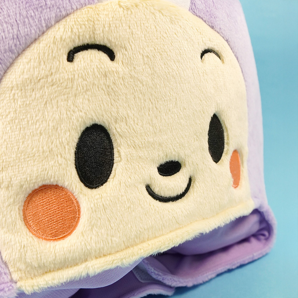 ちりゅっぴ 着ぐるみ帽子 顔アップ