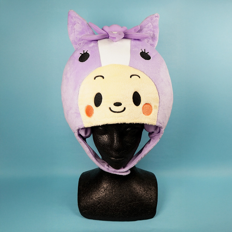 着ぐるみ帽子 完成品