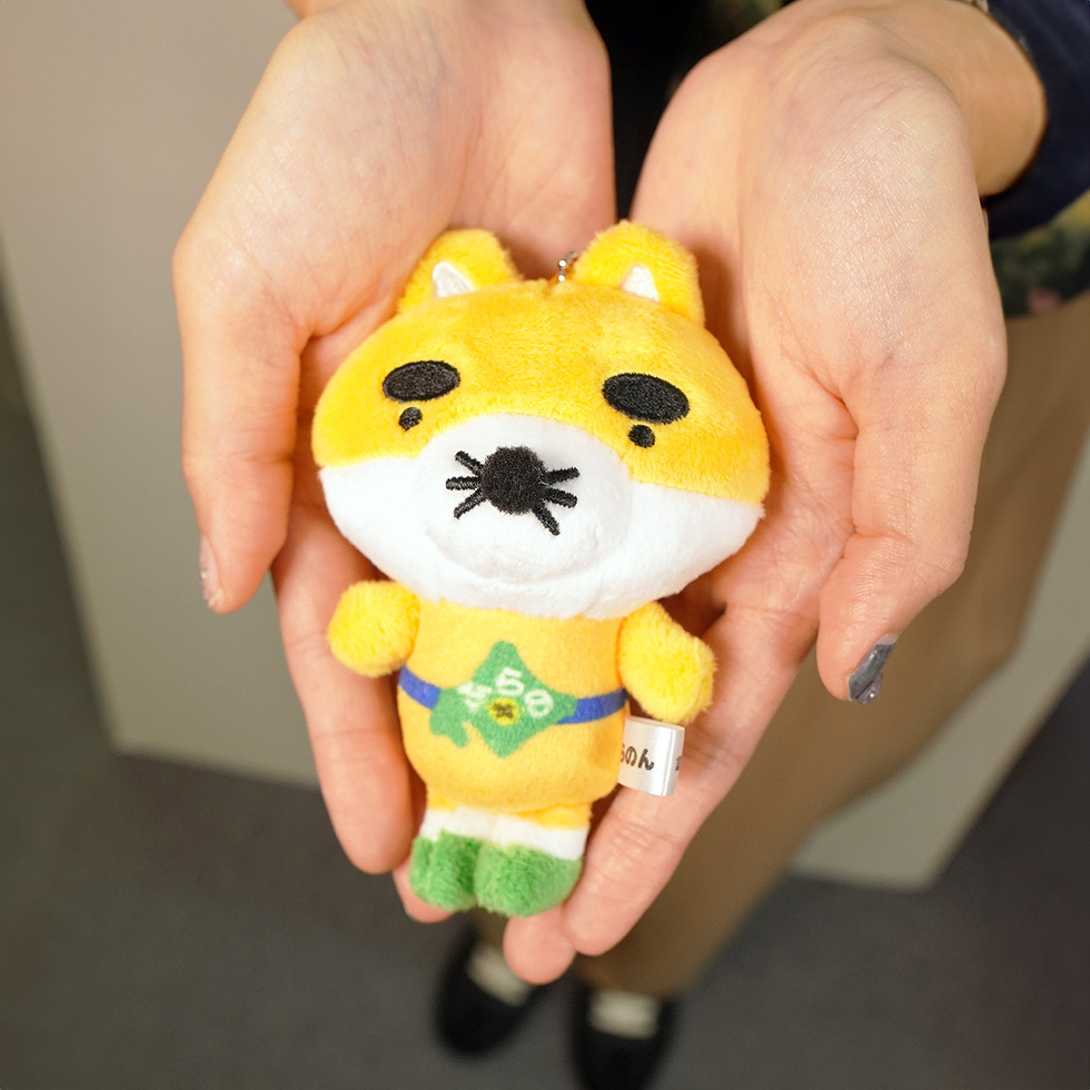 ふらのん 両手の上