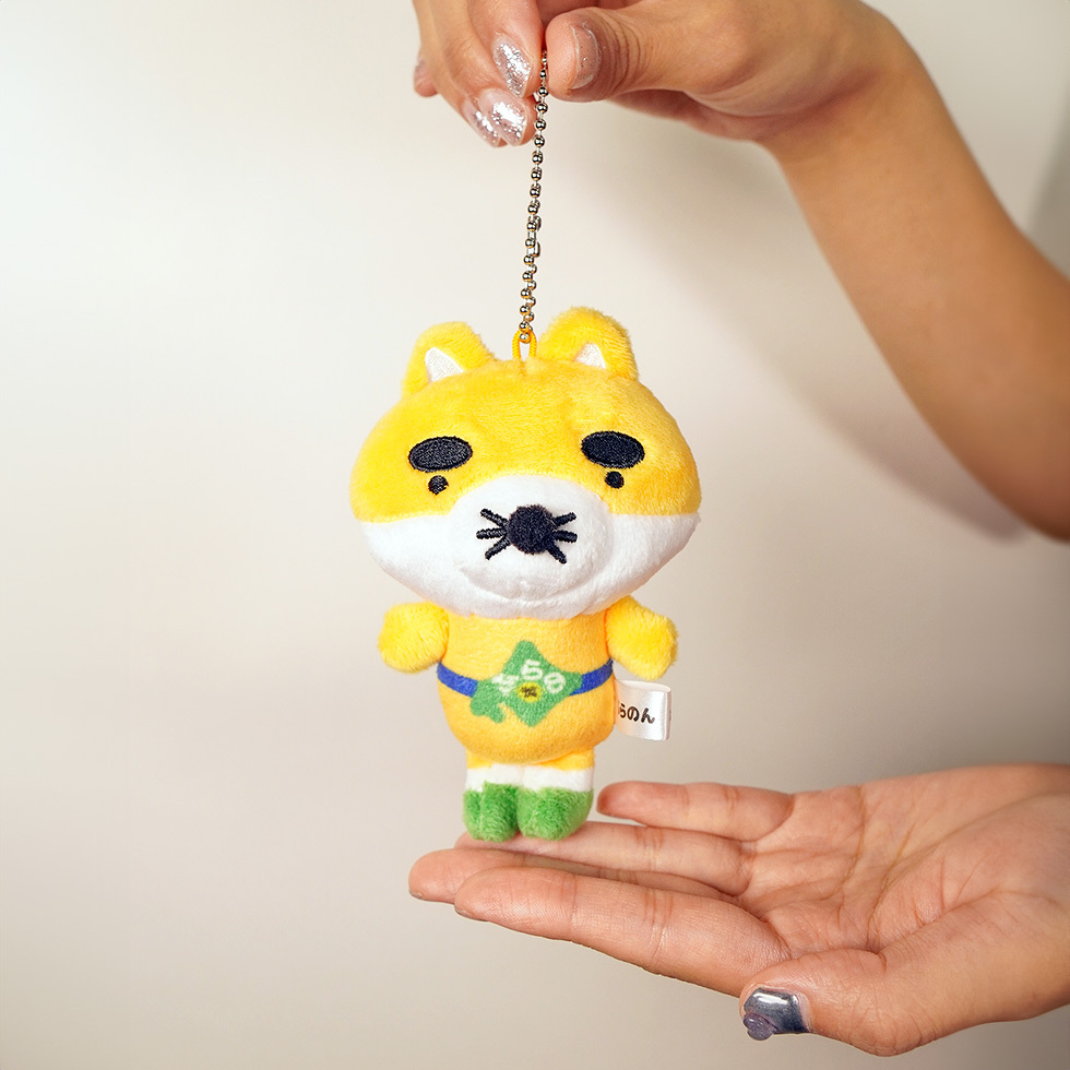 ふらのん 片手の上