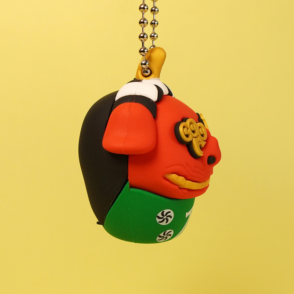赤獅子 右面