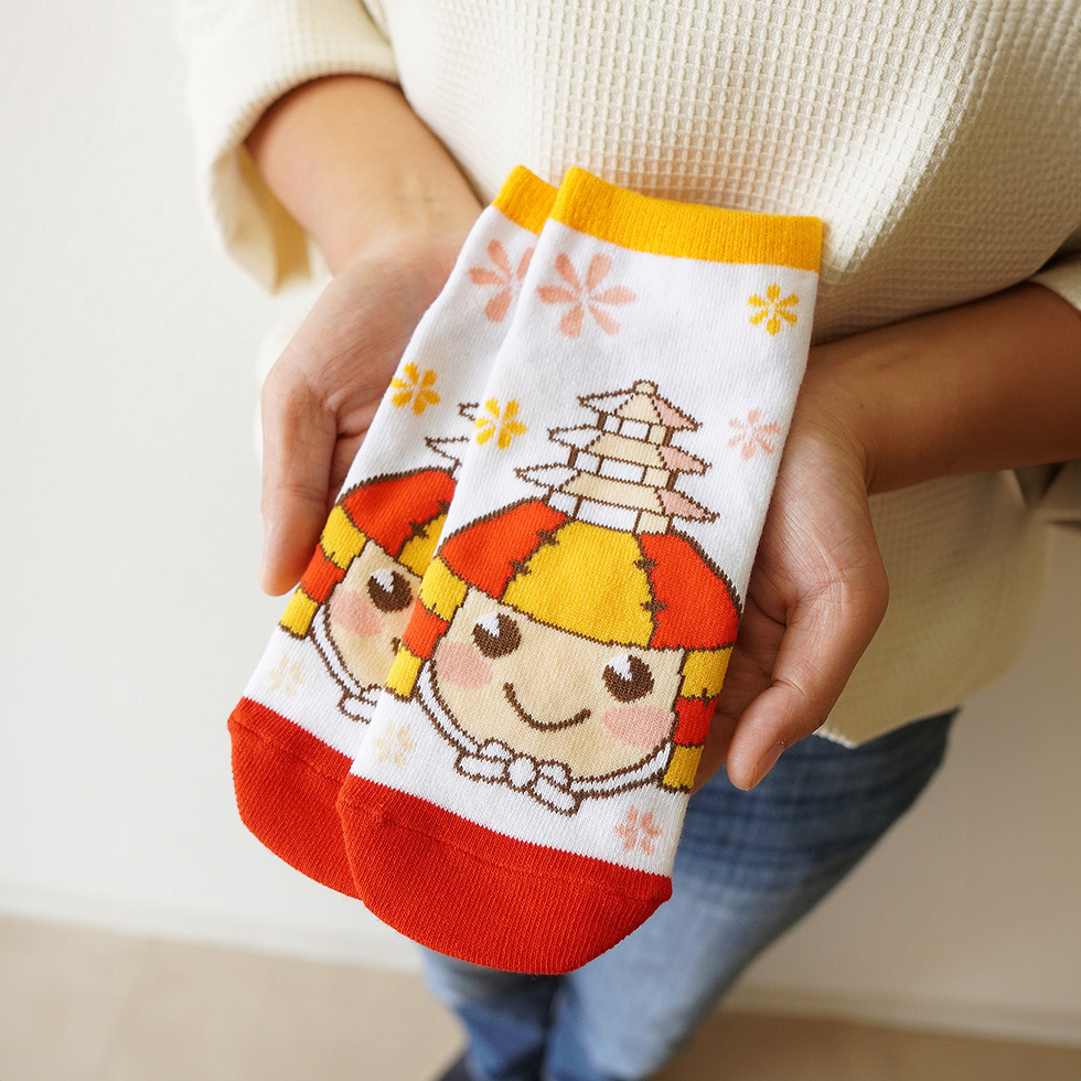 ころう君　身体の前