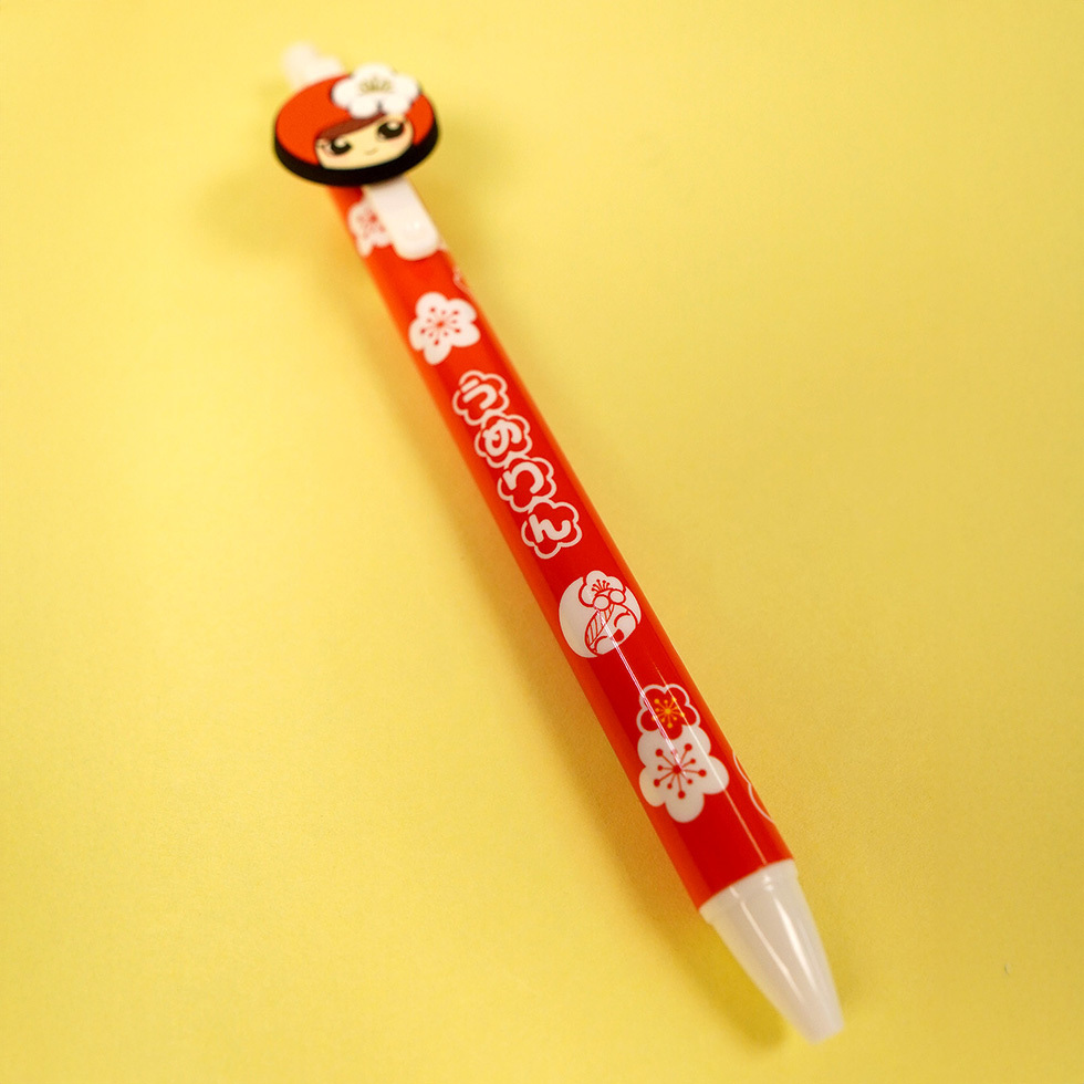 うめりん　ボールペン デザイン