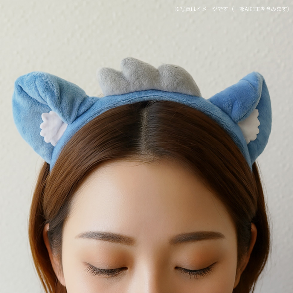 カチューシャ装着